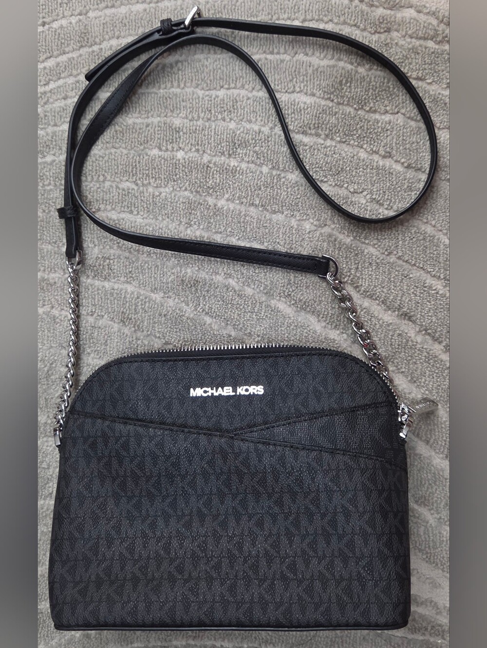 Michael Kors Jet Set Medium Crossbody Leather Handbag